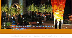 Desktop Screenshot of blochcancer.org